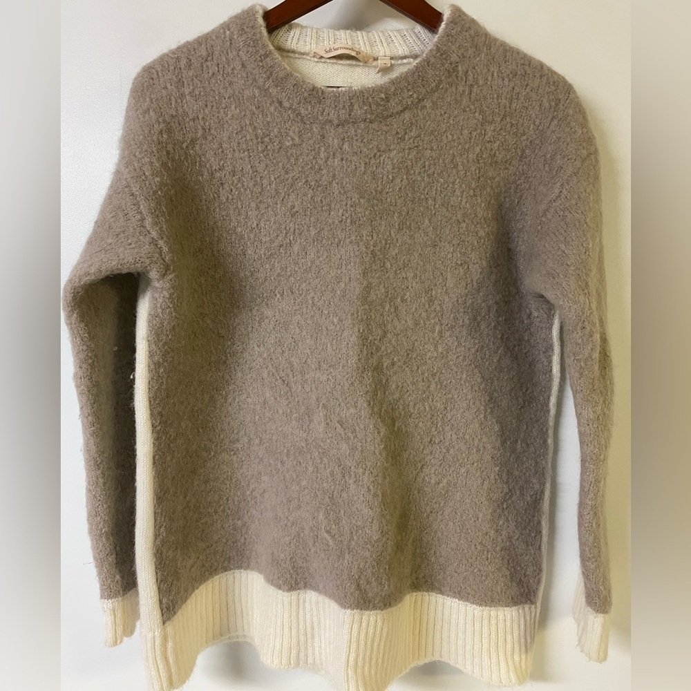 SOFT SURROUNDINGS Tundra Alpaca Wool sweater size medium